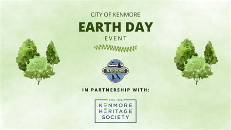 city of kenmore earth day.